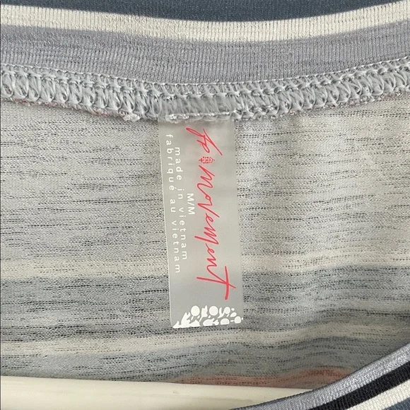 FP Movement by Free People Striped Tank Top - Blue, Red, White - Picture 3 of 3